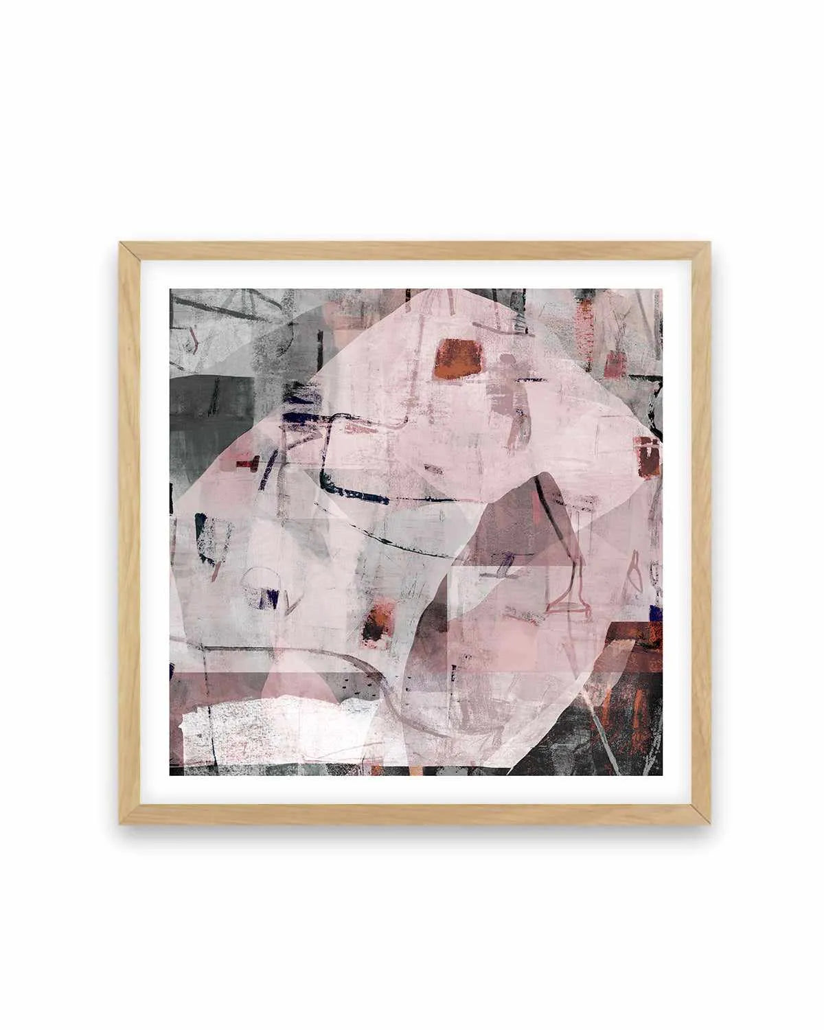Blush Haze by Antonia Tzenova Art Print from Olive et Oriel where you can shop wallpaper and artworks online