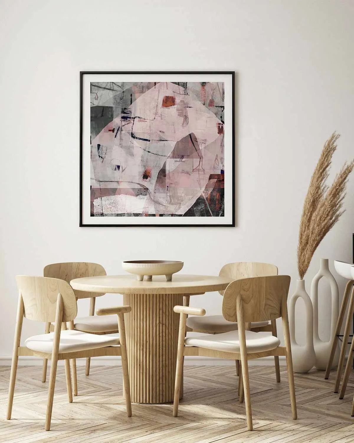 Blush Haze by Antonia Tzenova Art Print from Olive et Oriel where you can shop wallpaper and artworks online