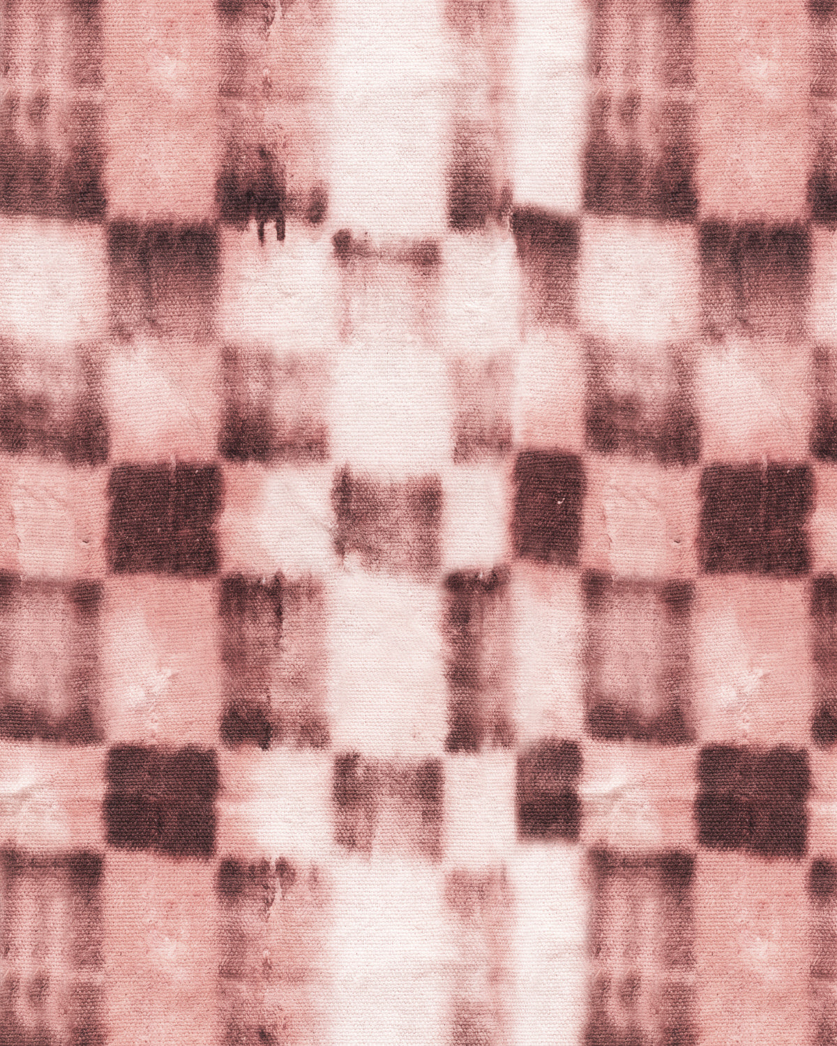 Blush Pink Loom Plaid Wallpaper