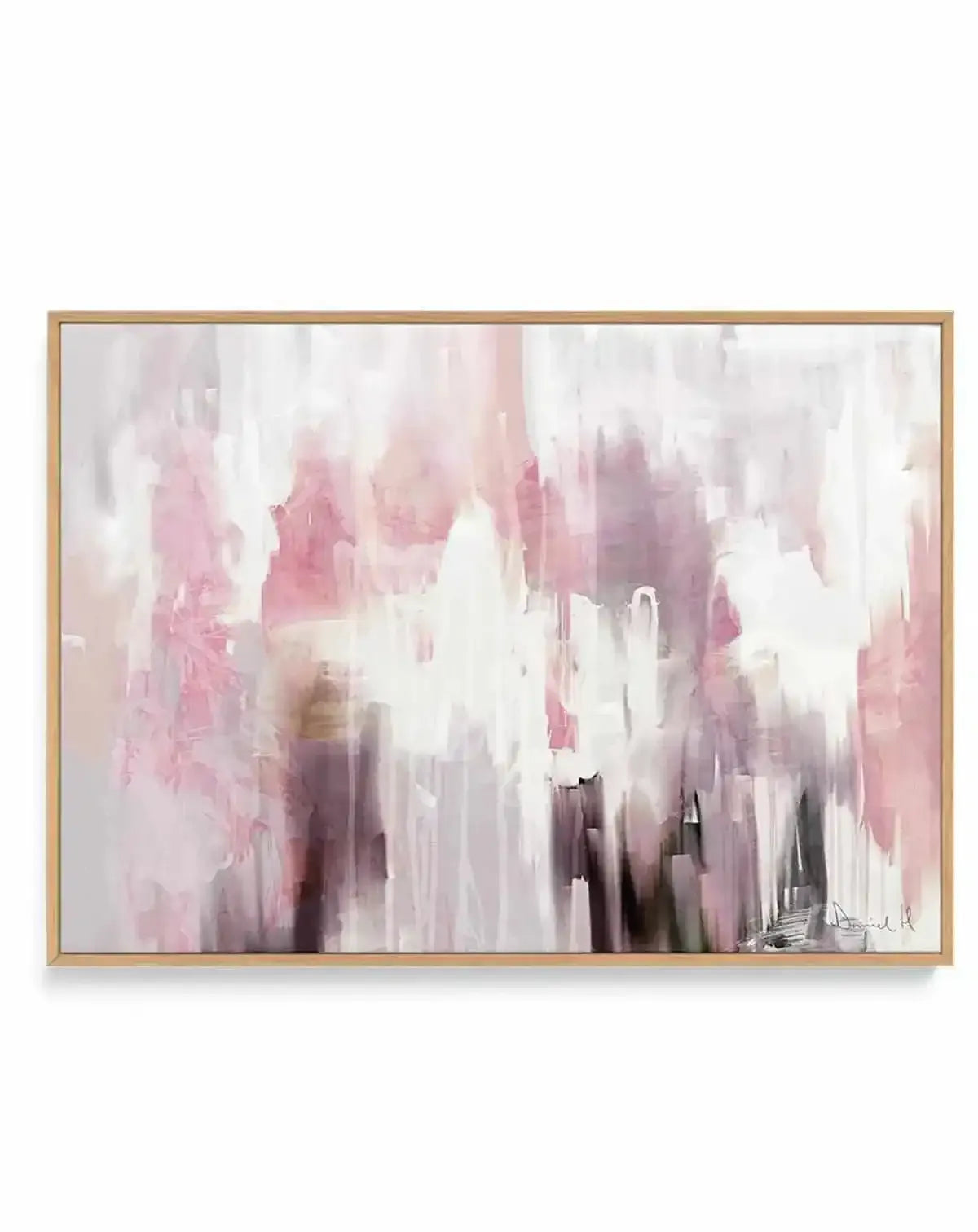 Blush by Dan Hobday | Framed Canvas Art Print from Olive et Oriel where you can shop wallpaper and artworks online