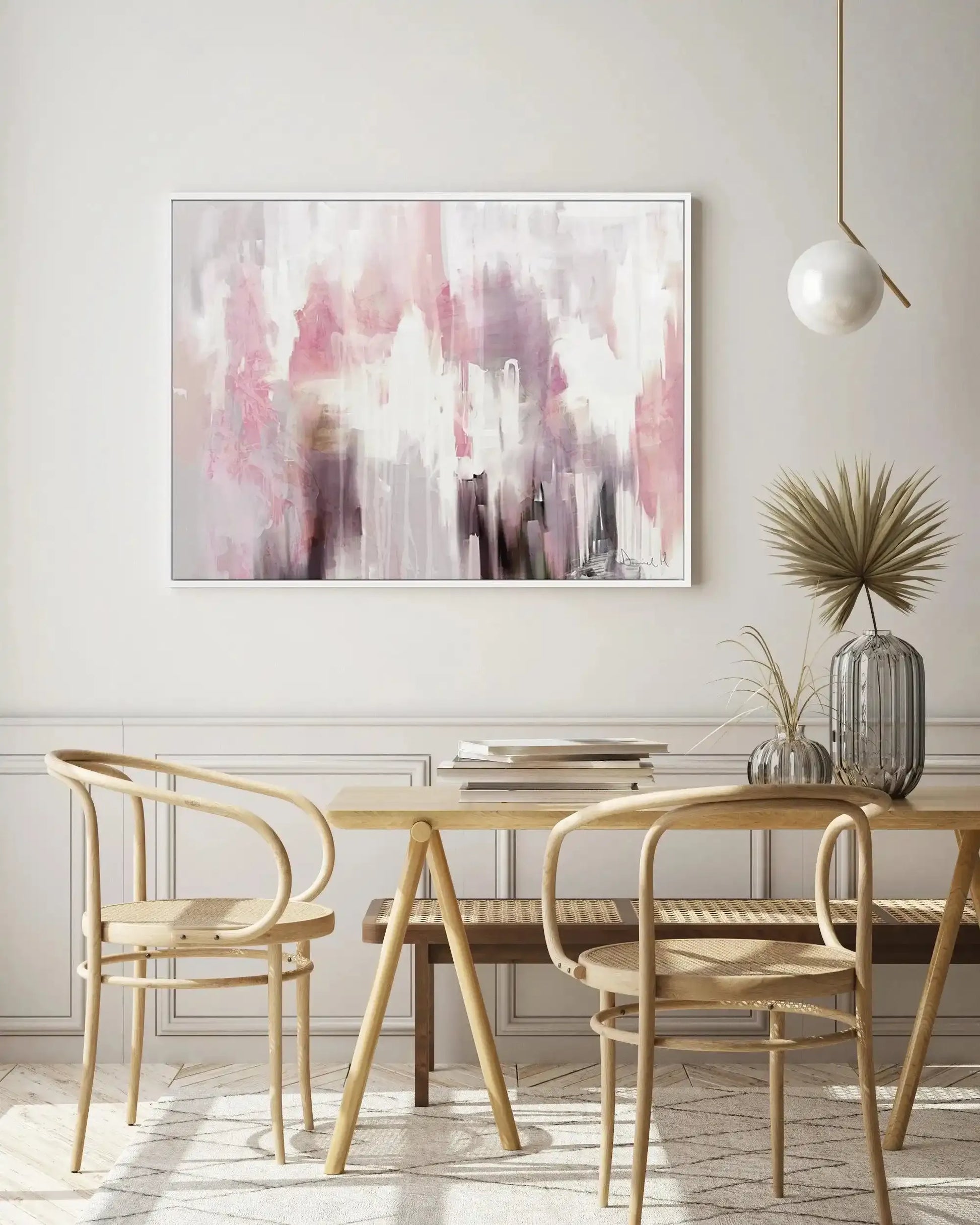 Blush by Dan Hobday | Framed Canvas-CANVAS-You can shop wall art online with Olive et Oriel for everything from abstract art to fun kids wall art. Our beautiful modern art prints and canvas art are available from large canvas prints to wall art paintings and our proudly Australian artwork collection offers only the highest quality framed large wall art and canvas art Australia - You can buy fashion photography prints or Hampton print posters and paintings on canvas from Olive et Oriel and have t
