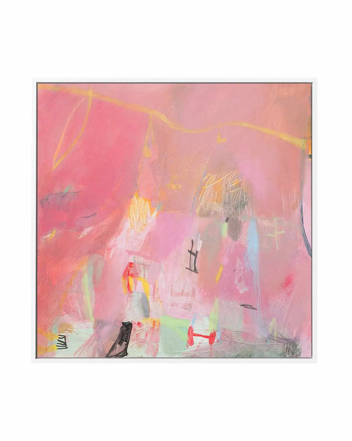 Blushed by Antonia Tzenova | Framed Canvas Art Print from Olive et Oriel where you can shop wallpaper and artworks online
