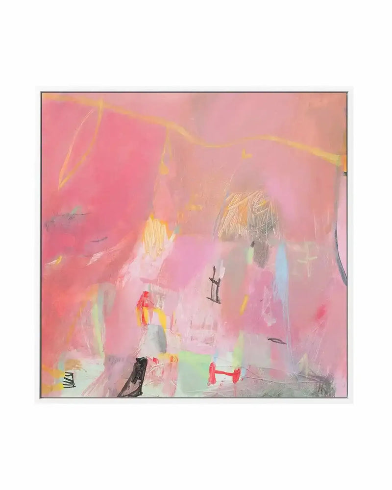 Blushed by Antonia Tzenova | Framed Canvas Art Print from Olive et Oriel where you can shop wallpaper and artworks online