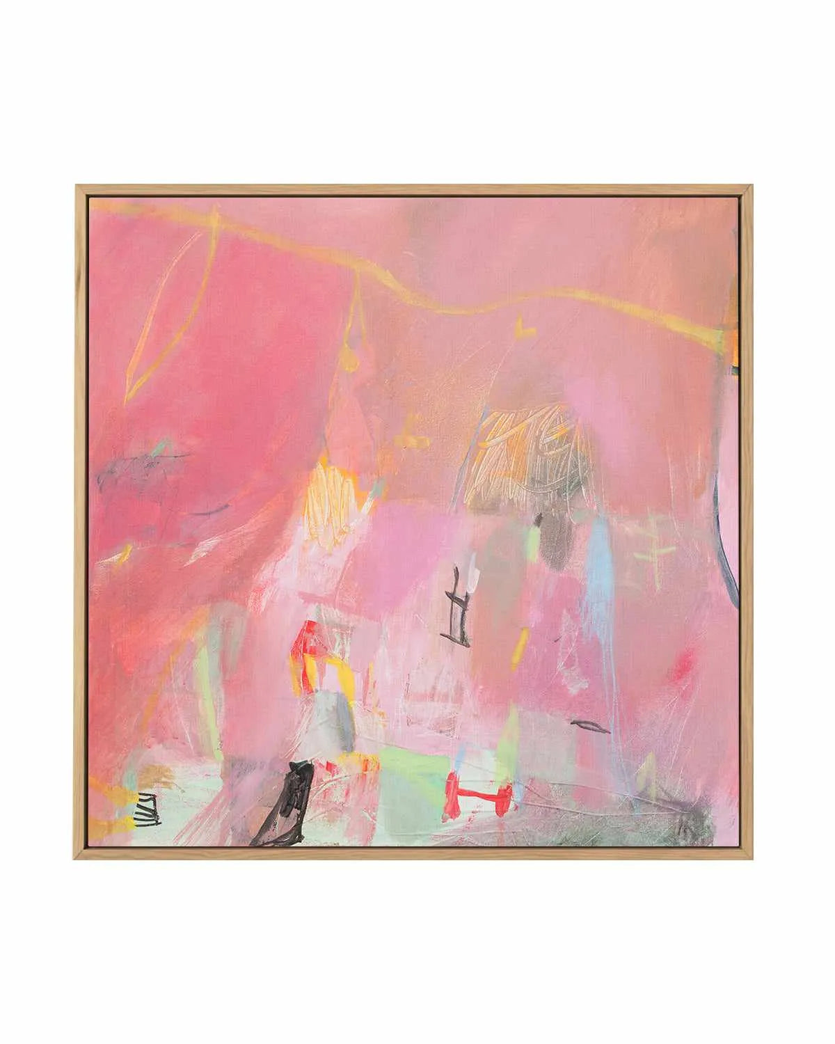 Blushed by Antonia Tzenova | Framed Canvas Art Print from Olive et Oriel where you can shop wallpaper and artworks online