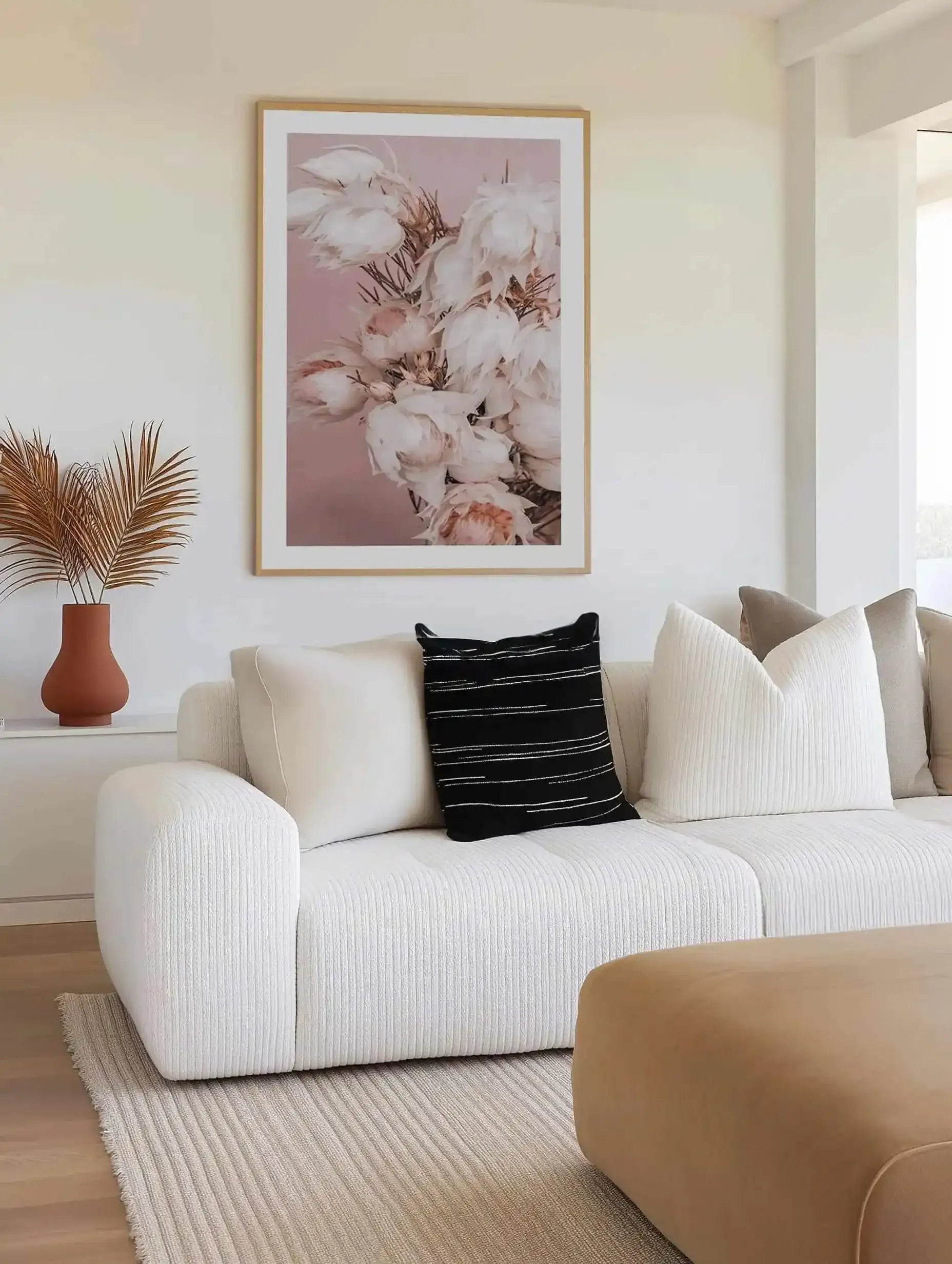 Blushing Bride I Art Print from Olive et Oriel where you can shop wallpaper and artworks online