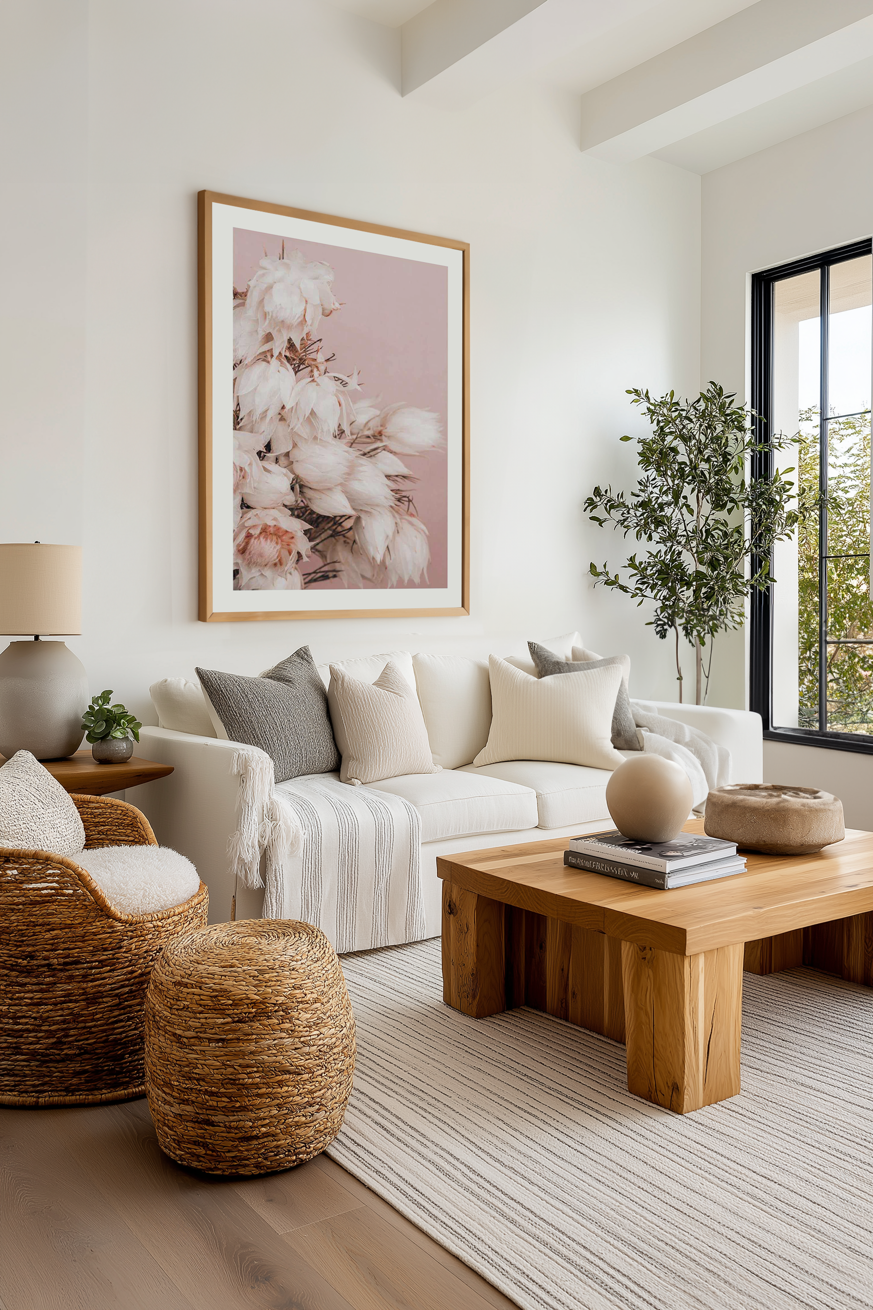 Blushing Bride II Art Print from Olive et Oriel where you can shop wallpaper and artworks online