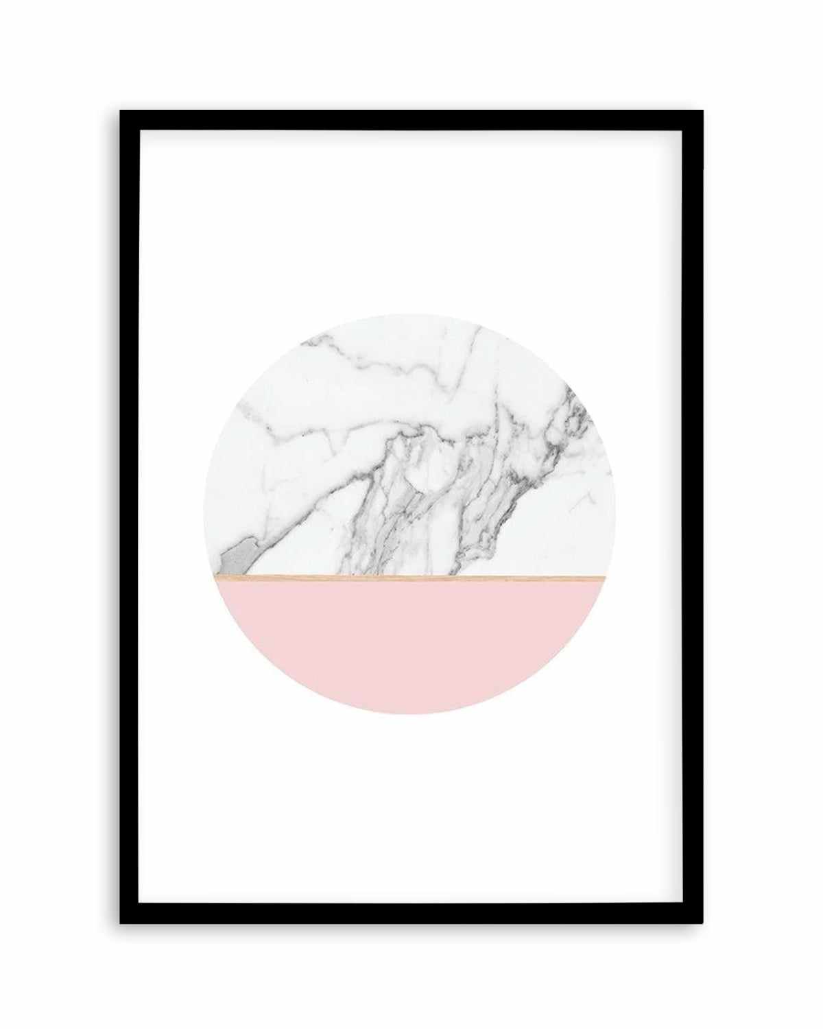 Blushing Moon Art Print