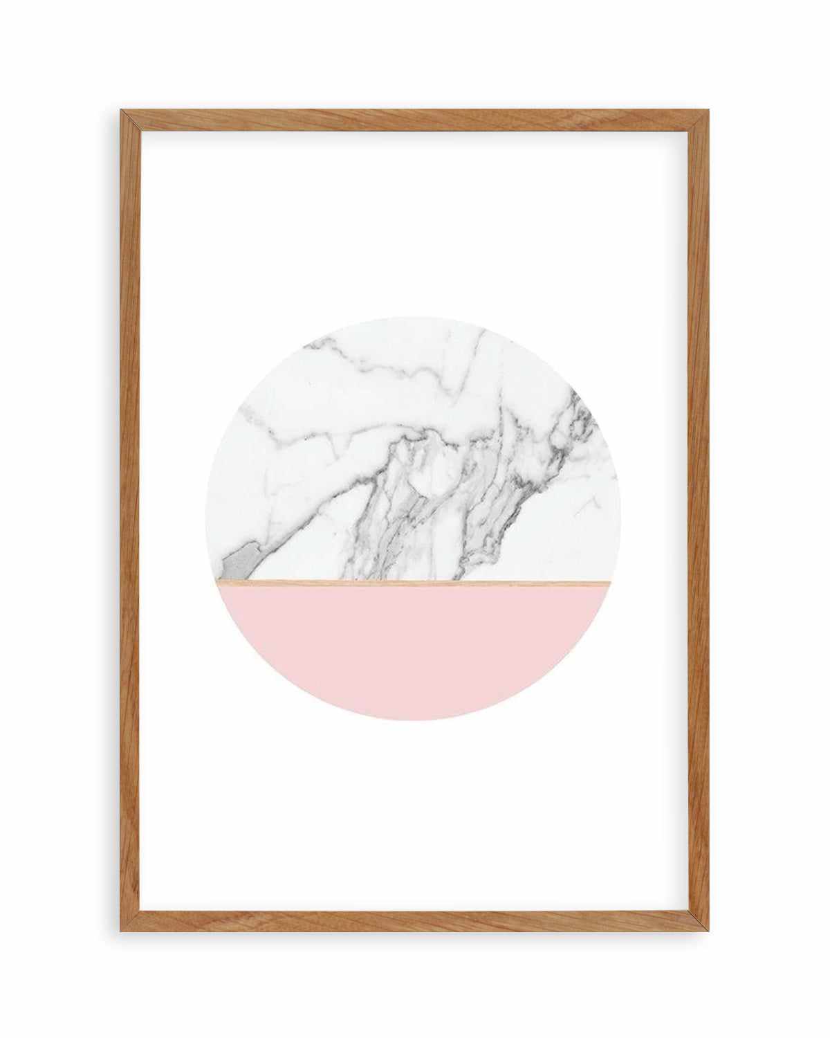 Blushing Moon Art Print