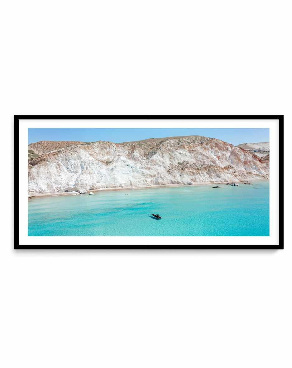 Boat Days Milos | Panoramic Art Print