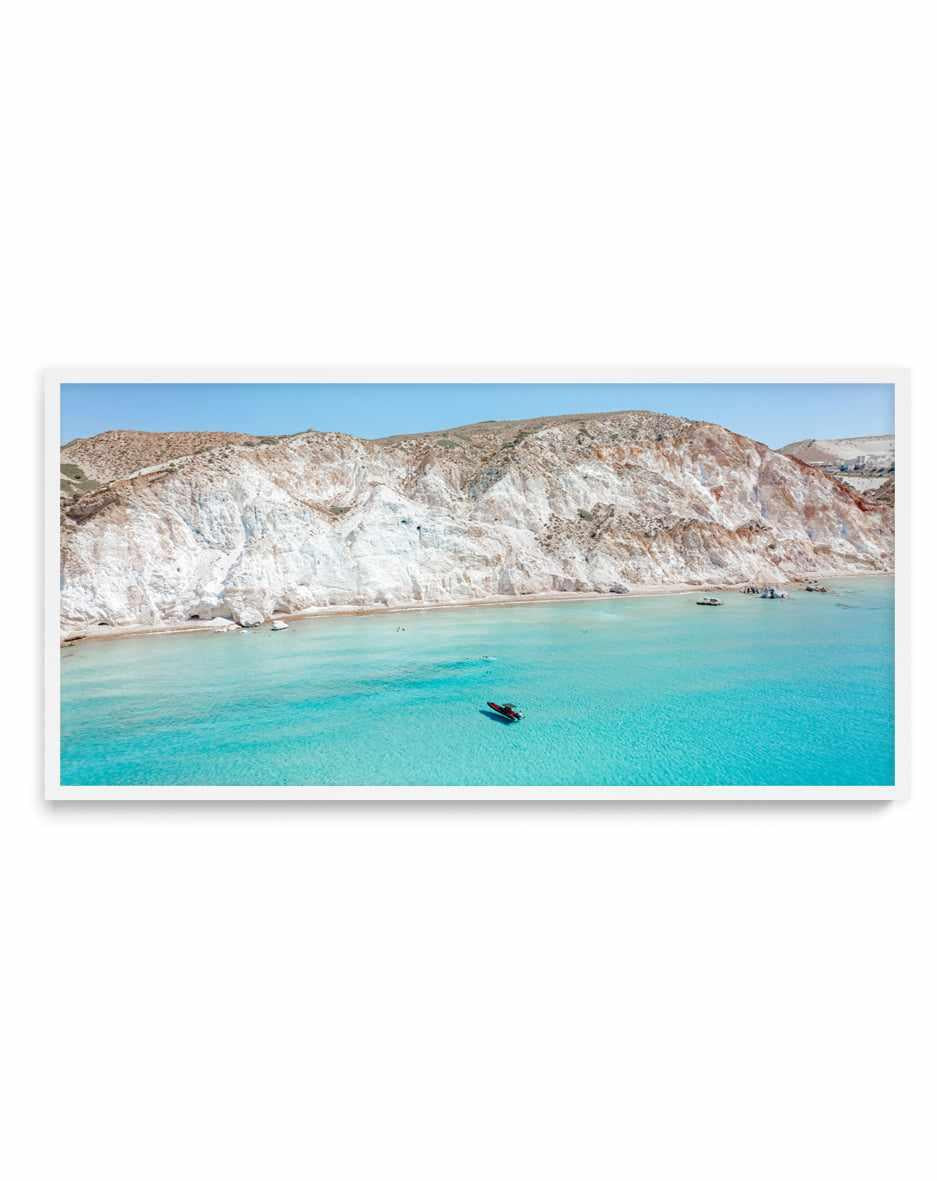 Boat Days Milos | Panoramic Art Print