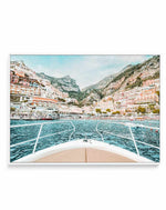 Boat Life, Positano | Framed Canvas Art Print