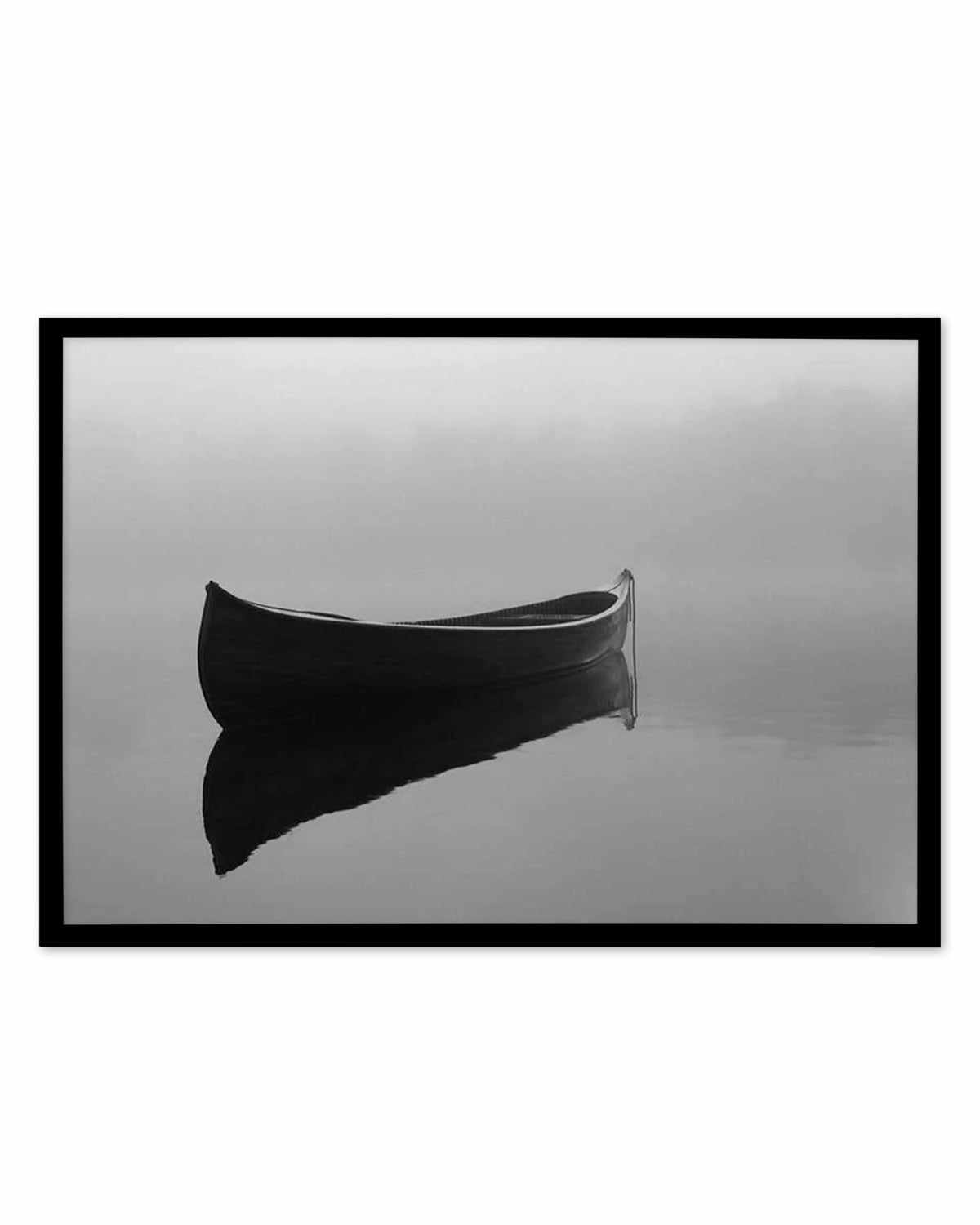 Boat On The Lake Art Print