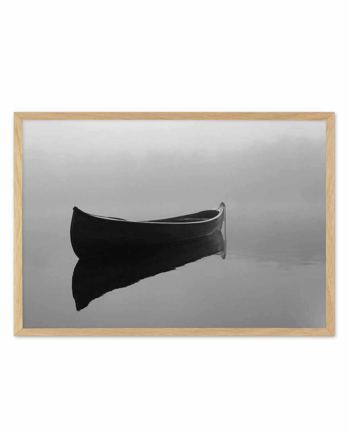 Boat On The Lake Art Print