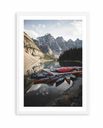 Boating in Banff by Kalen X | Art Print