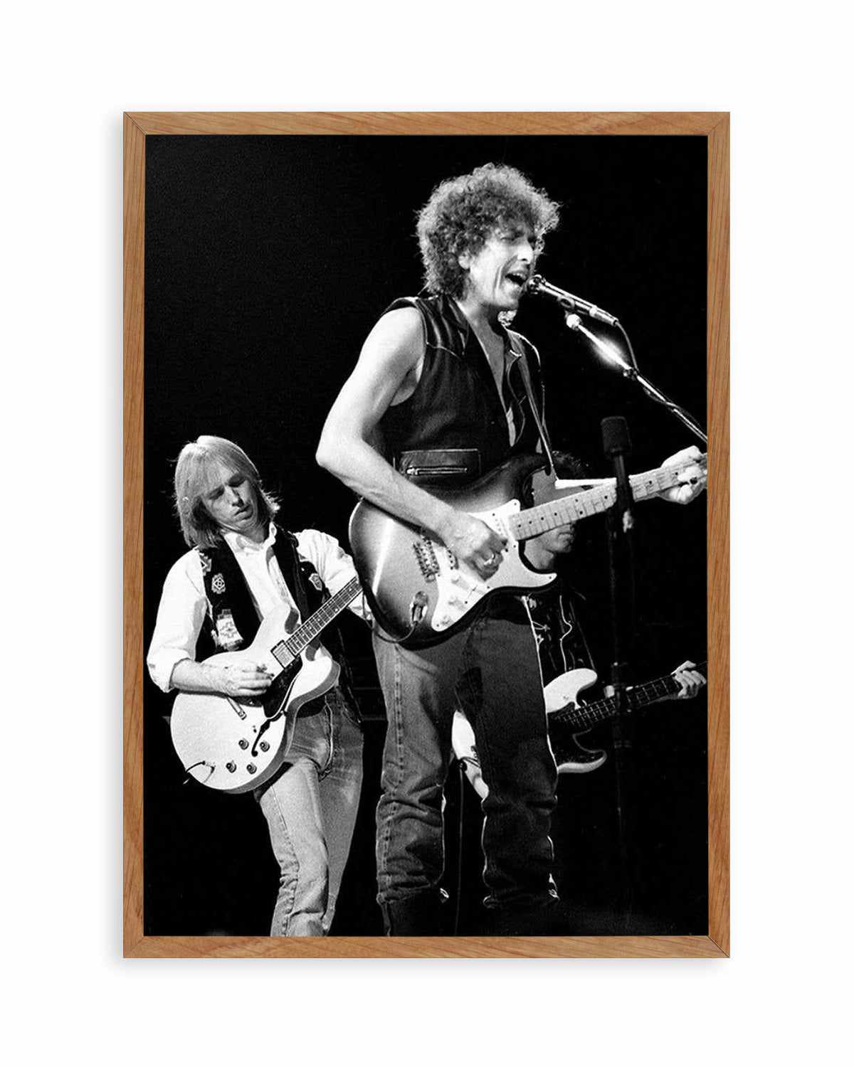 Bob Dylan & Tom Petty | Tony Mott Collection Art Print