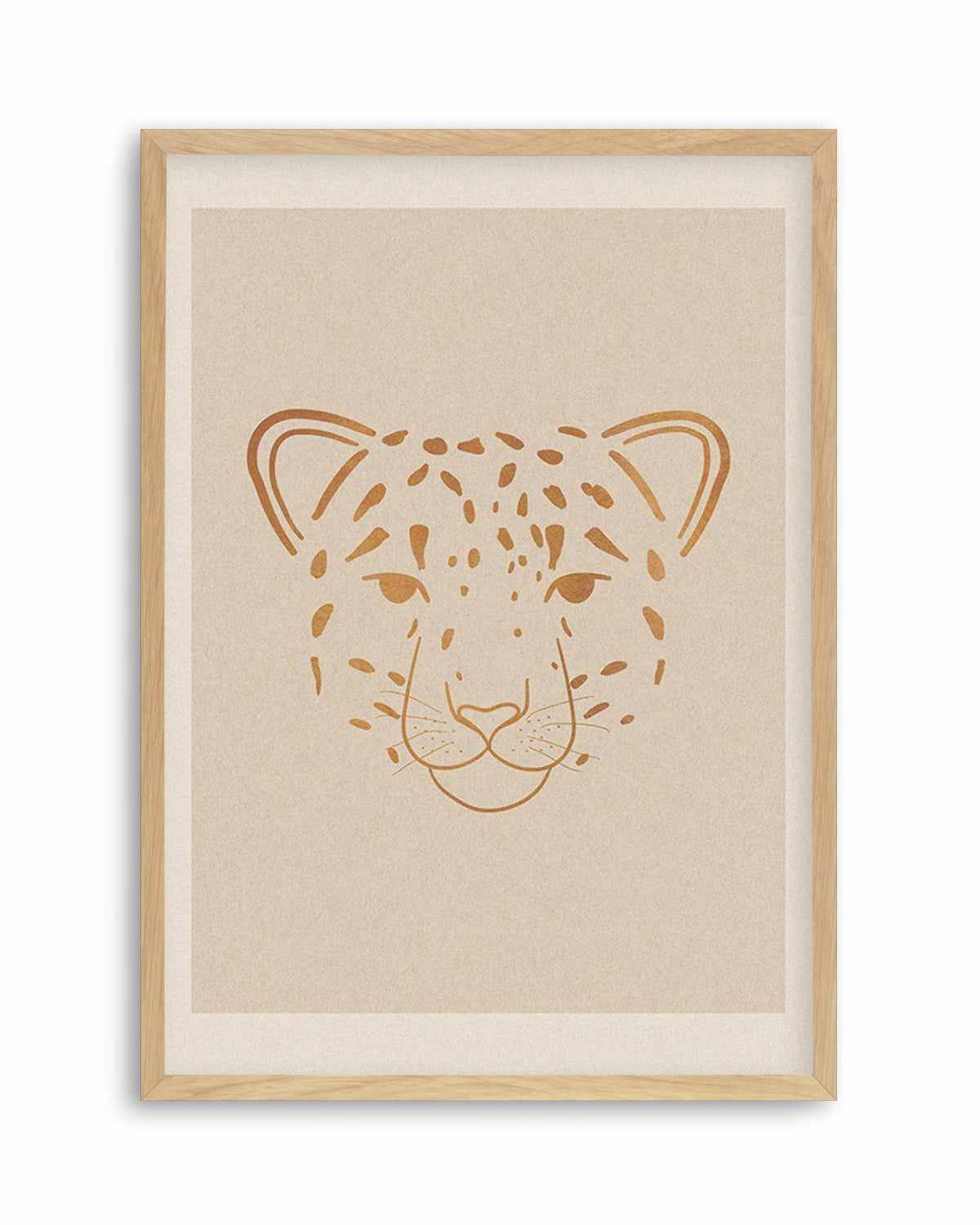 Boheme Leopard Art Print