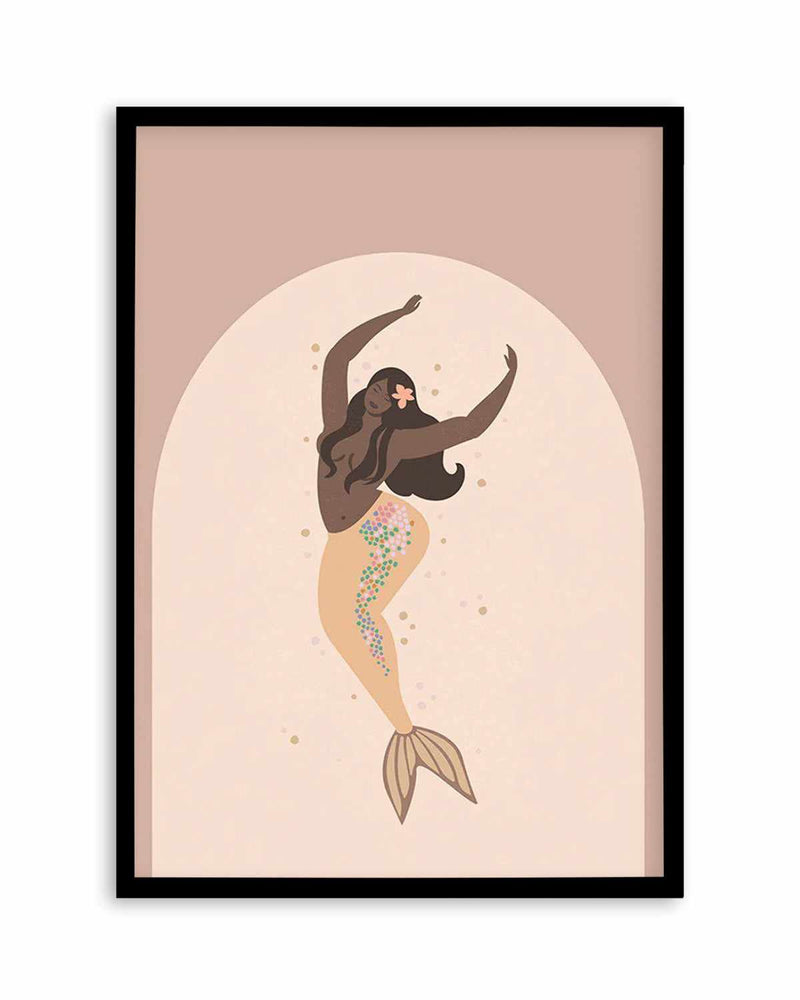 Boheme Mermaid I Art Print