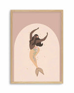 Boheme Mermaid I Art Print