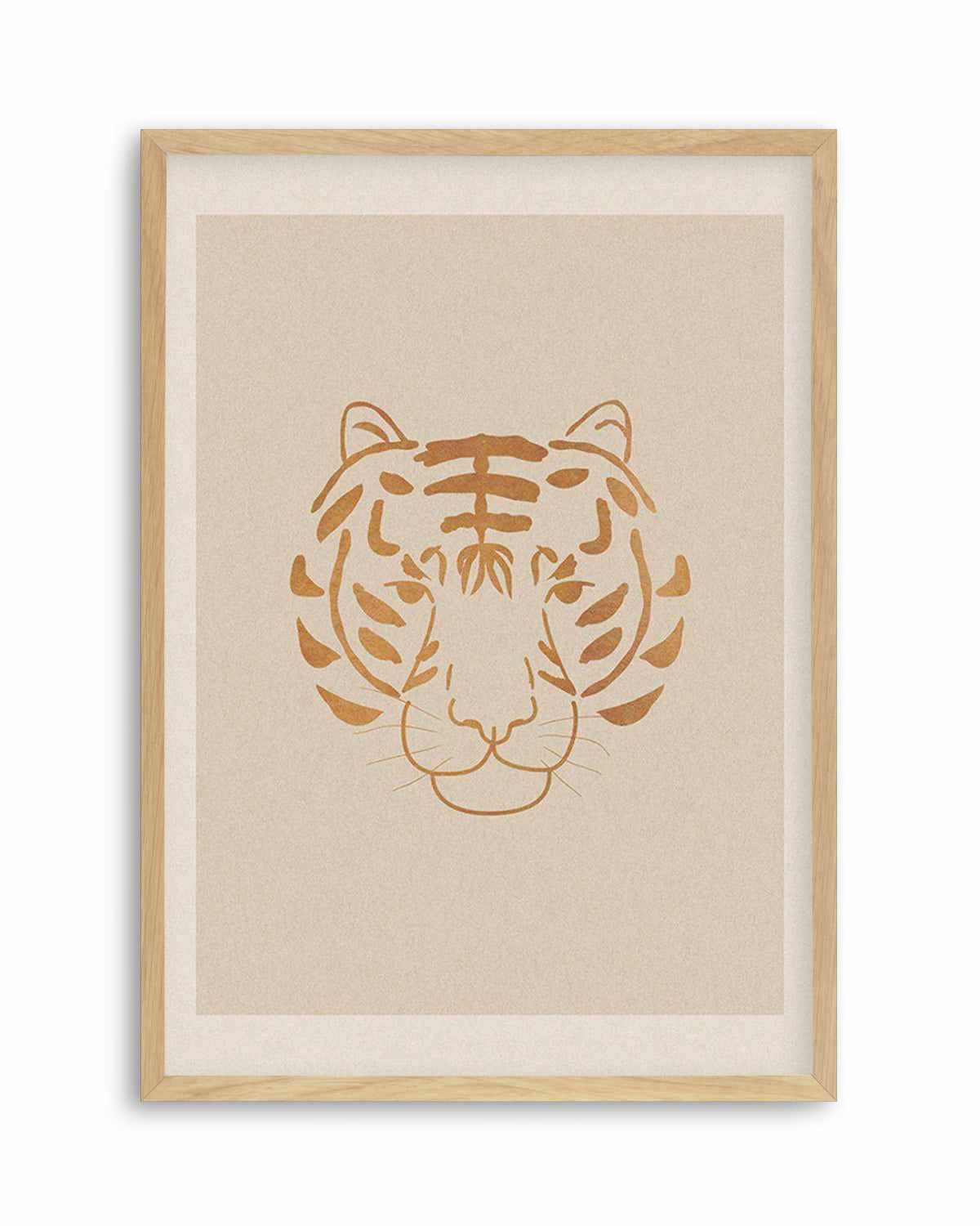 Boheme Tiger Art Print