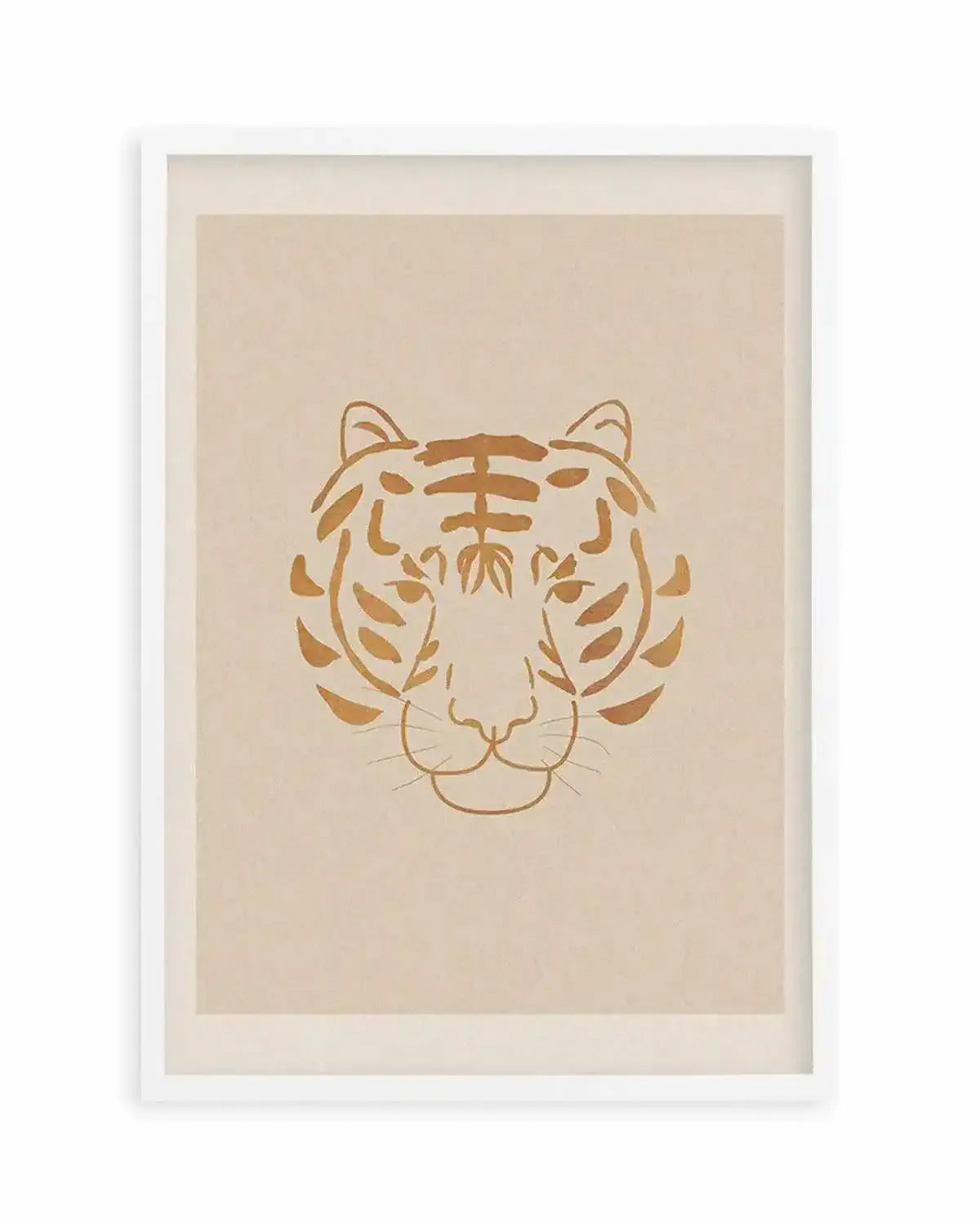 Boheme Tiger Art Print from Olive et Oriel where you can shop wallpaper and artworks online