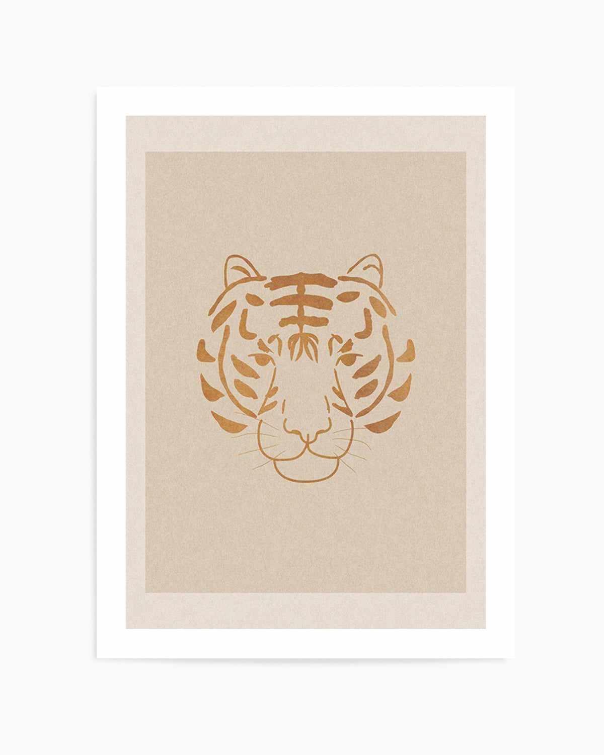 Boheme Tiger Art Print