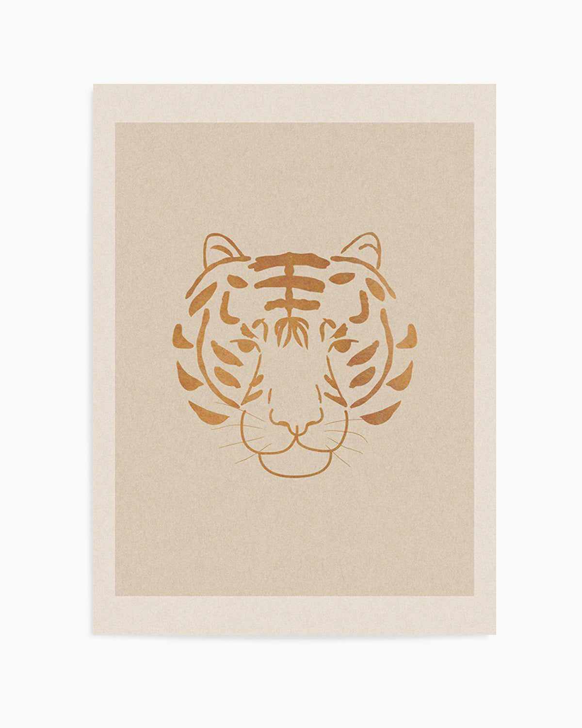 Boheme Tiger Art Print