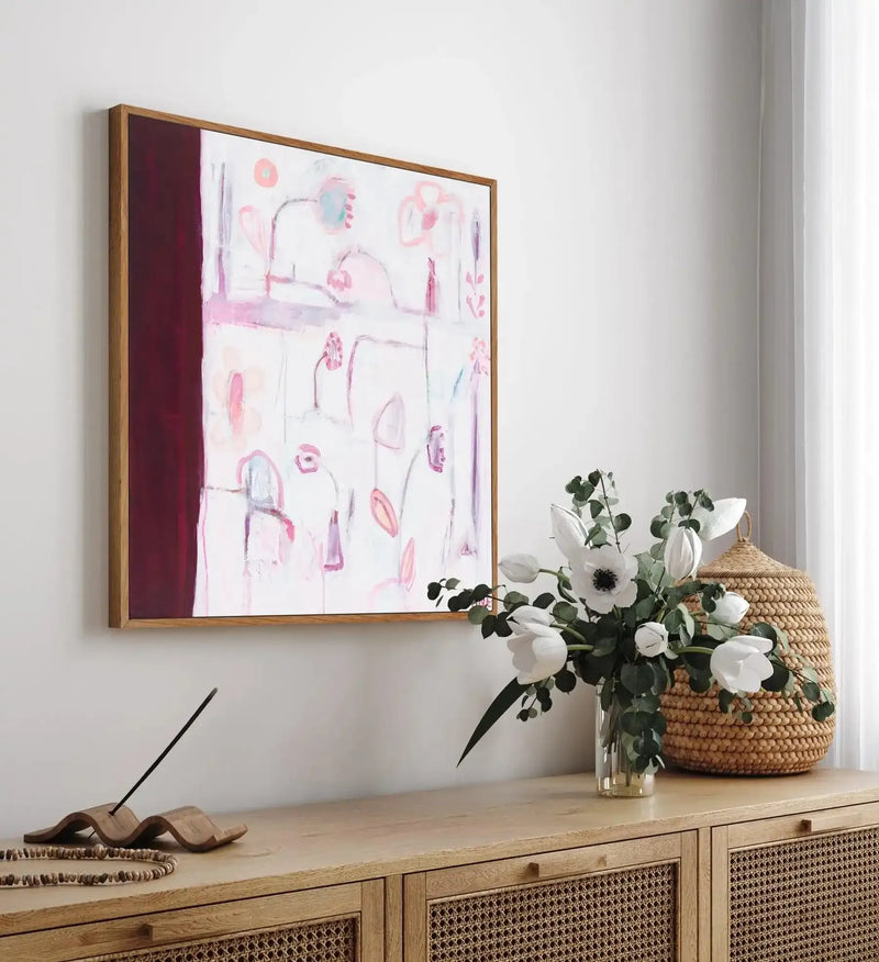 Boheme by Belinda Stone | Framed Canvas-CANVAS-You can shop wall art online with Olive et Oriel for everything from abstract art to fun kids wall art. Our beautiful modern art prints and canvas art are available from large canvas prints to wall art paintings and our proudly Australian artwork collection offers only the highest quality framed large wall art and canvas art Australia - You can buy fashion photography prints or Hampton print posters and paintings on canvas from Olive et Oriel and ha