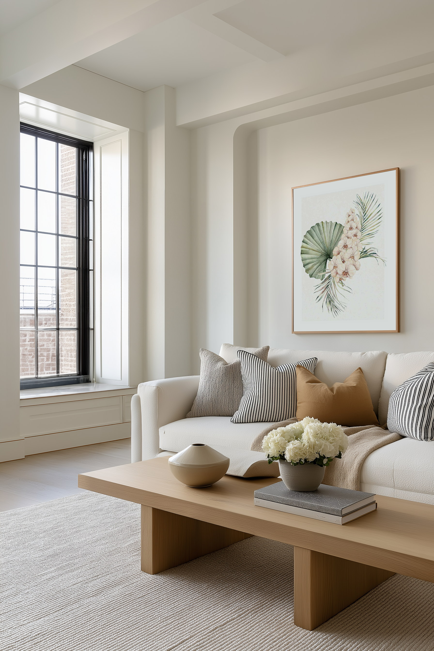 Bohemian Blooms I Art Print from Olive et Oriel where you can shop wallpaper and artworks online