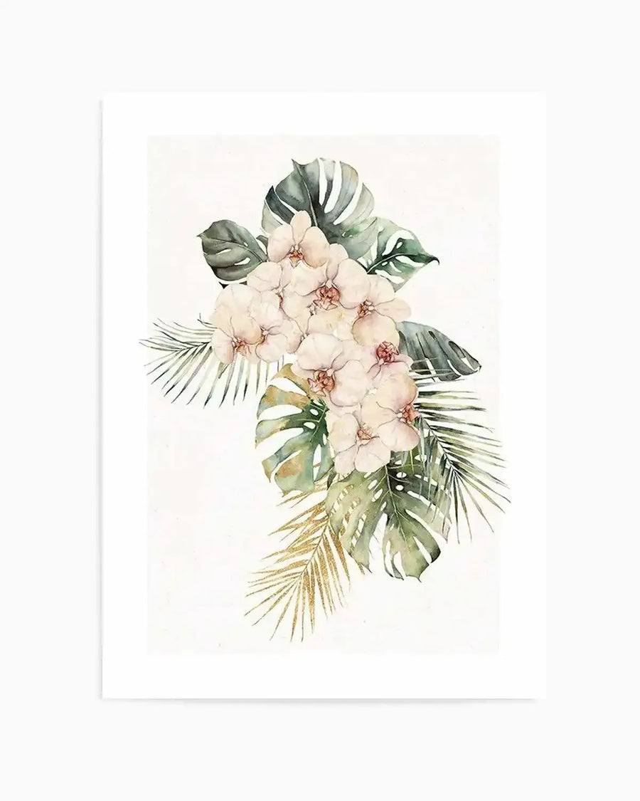 Bohemian Blooms II Art Print from Olive et Oriel where you can shop wallpaper and artworks online