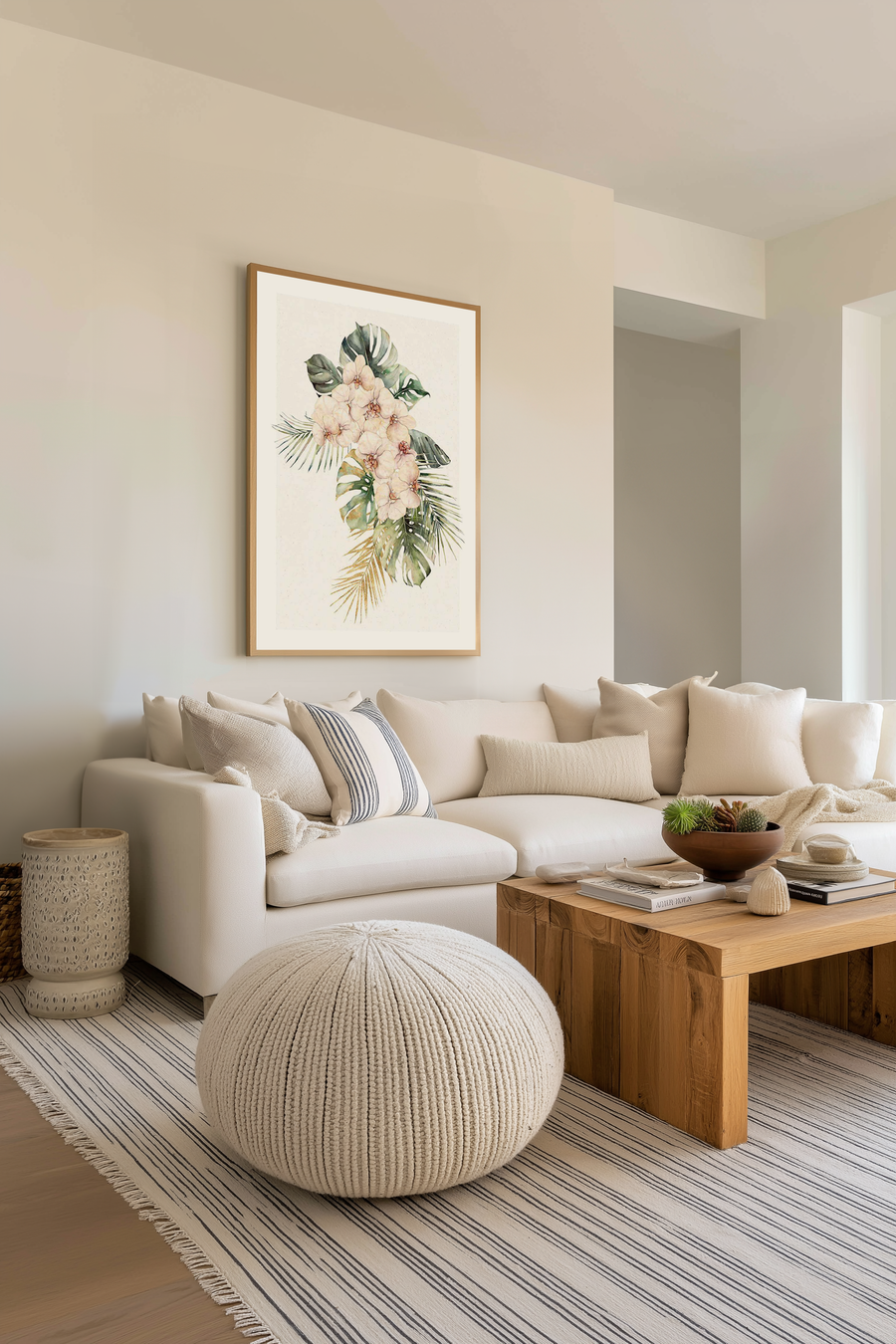 Bohemian Blooms II Art Print from Olive et Oriel where you can shop wallpaper and artworks online