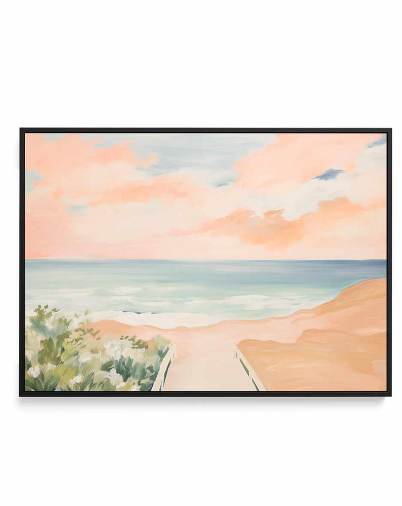 Bohemian Breeze | Framed Canvas Art Print