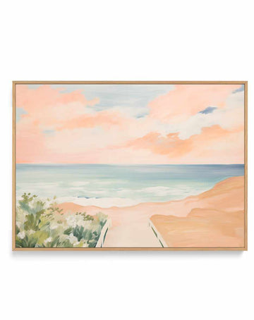Bohemian Breeze | Framed Canvas Art Print from Olive et Oriel where you can shop wallpaper and artworks online