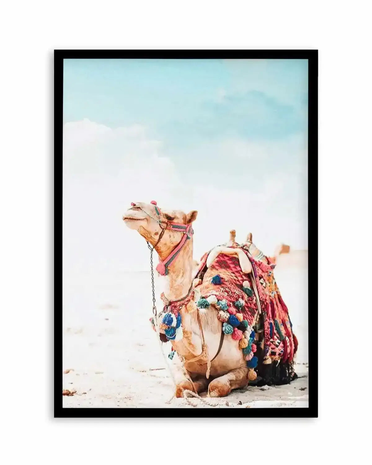 Bohemian Camel Art Print from Olive et Oriel where you can shop wallpaper and artworks online