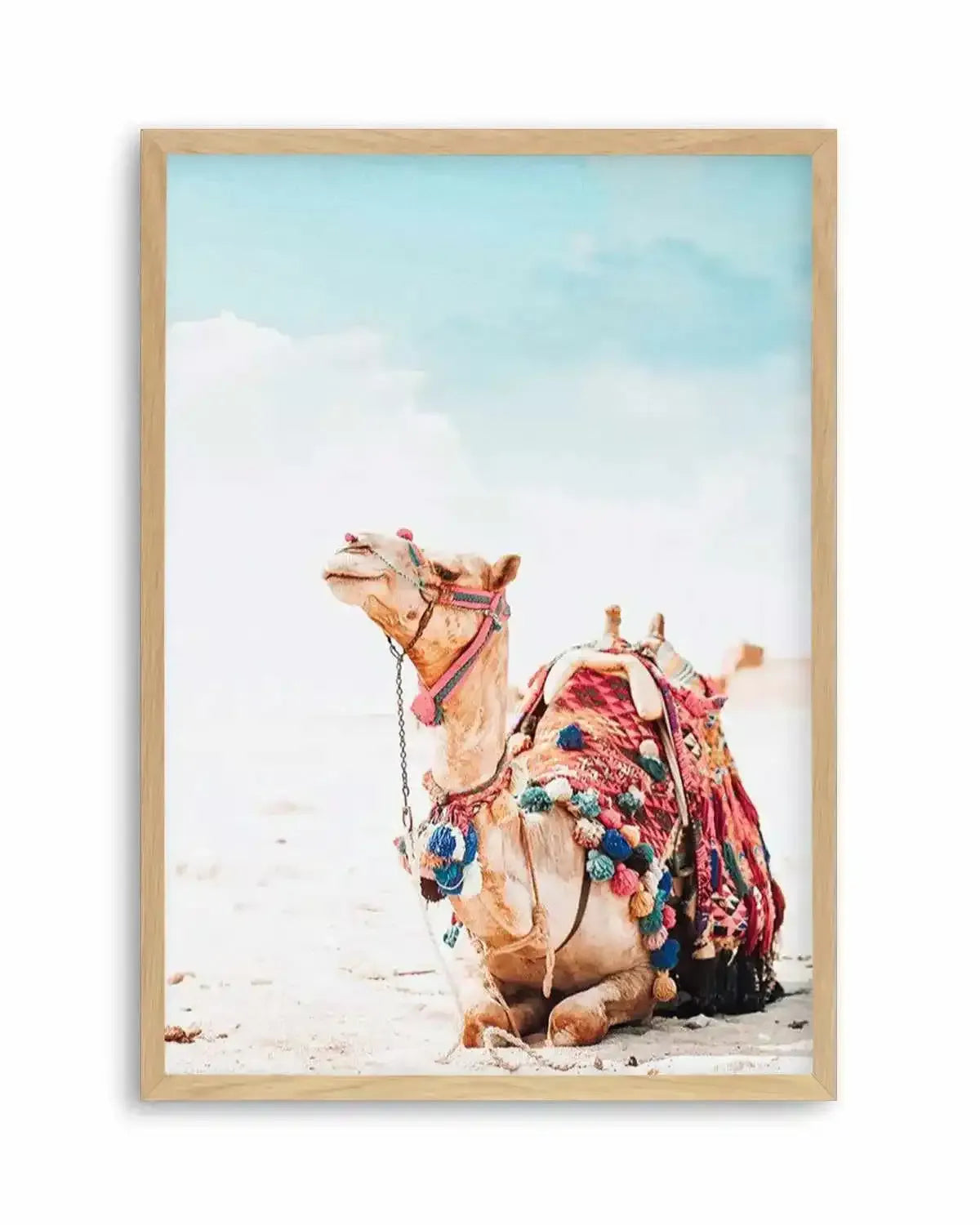 Bohemian Camel Art Print from Olive et Oriel where you can shop wallpaper and artworks online
