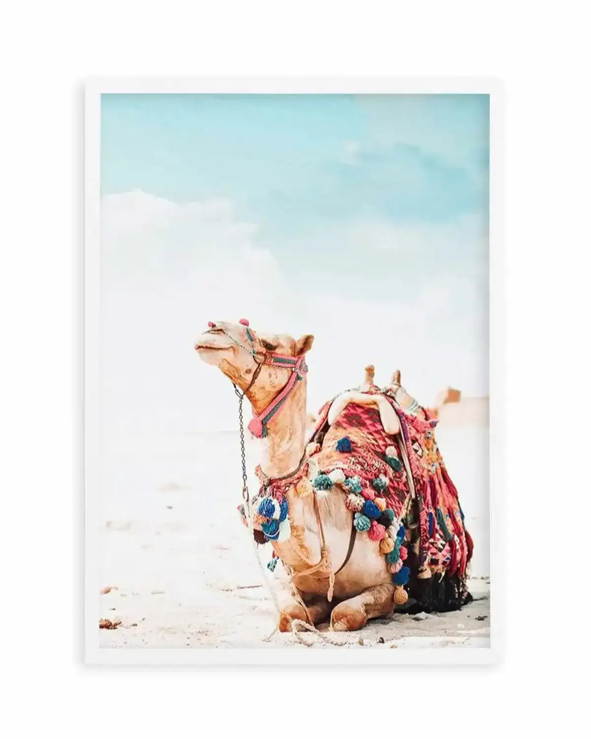 Bohemian Camel Art Print from Olive et Oriel where you can shop wallpaper and artworks online