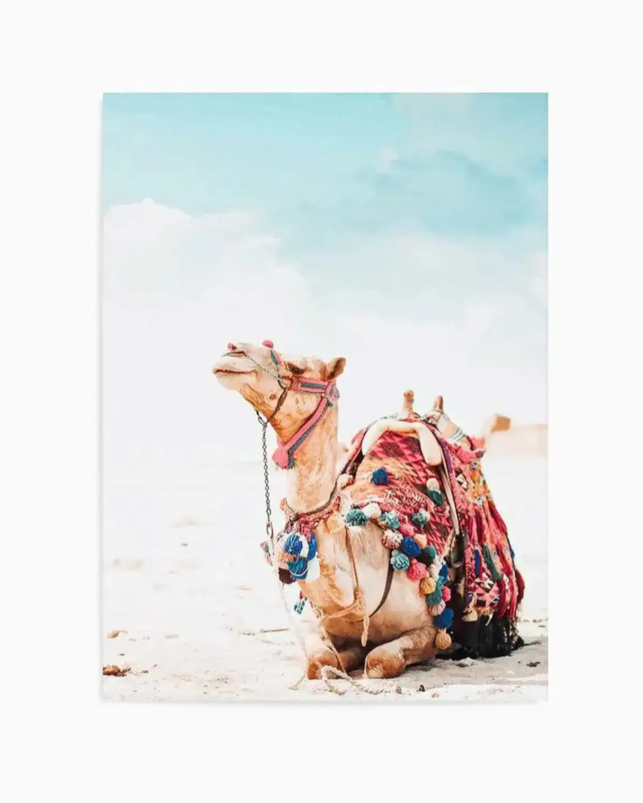 Bohemian Camel Art Print from Olive et Oriel where you can shop wallpaper and artworks online
