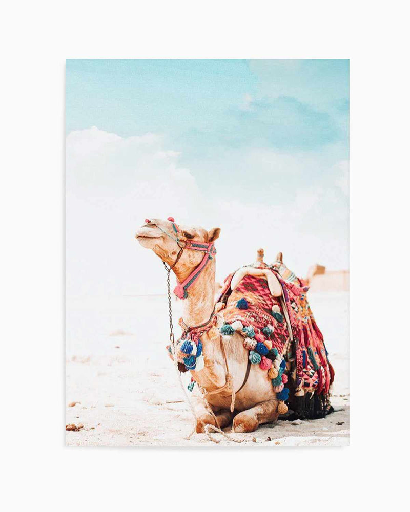 Bohemian Camel Art Print