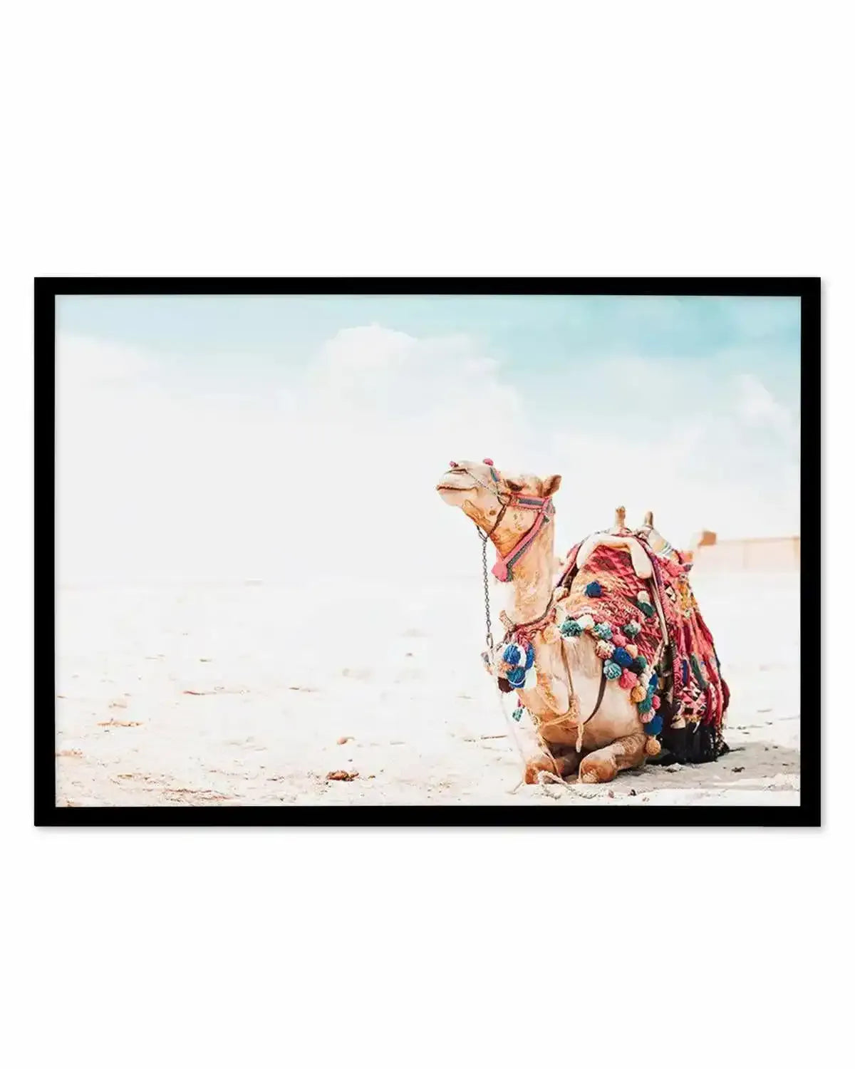 Bohemian Camel | LS Art Print from Olive et Oriel where you can shop wallpaper and artworks online