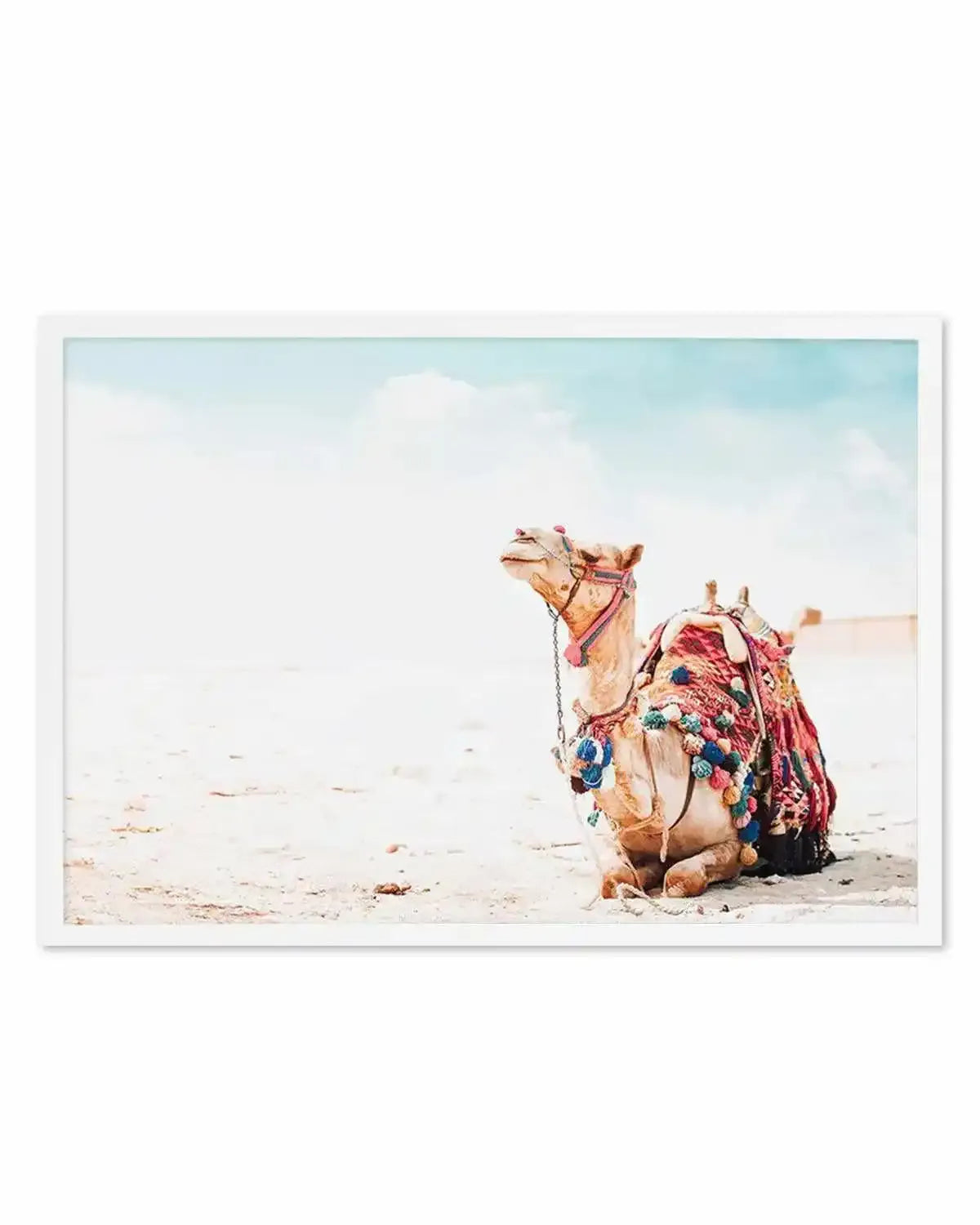 Bohemian Camel | LS Art Print from Olive et Oriel where you can shop wallpaper and artworks online