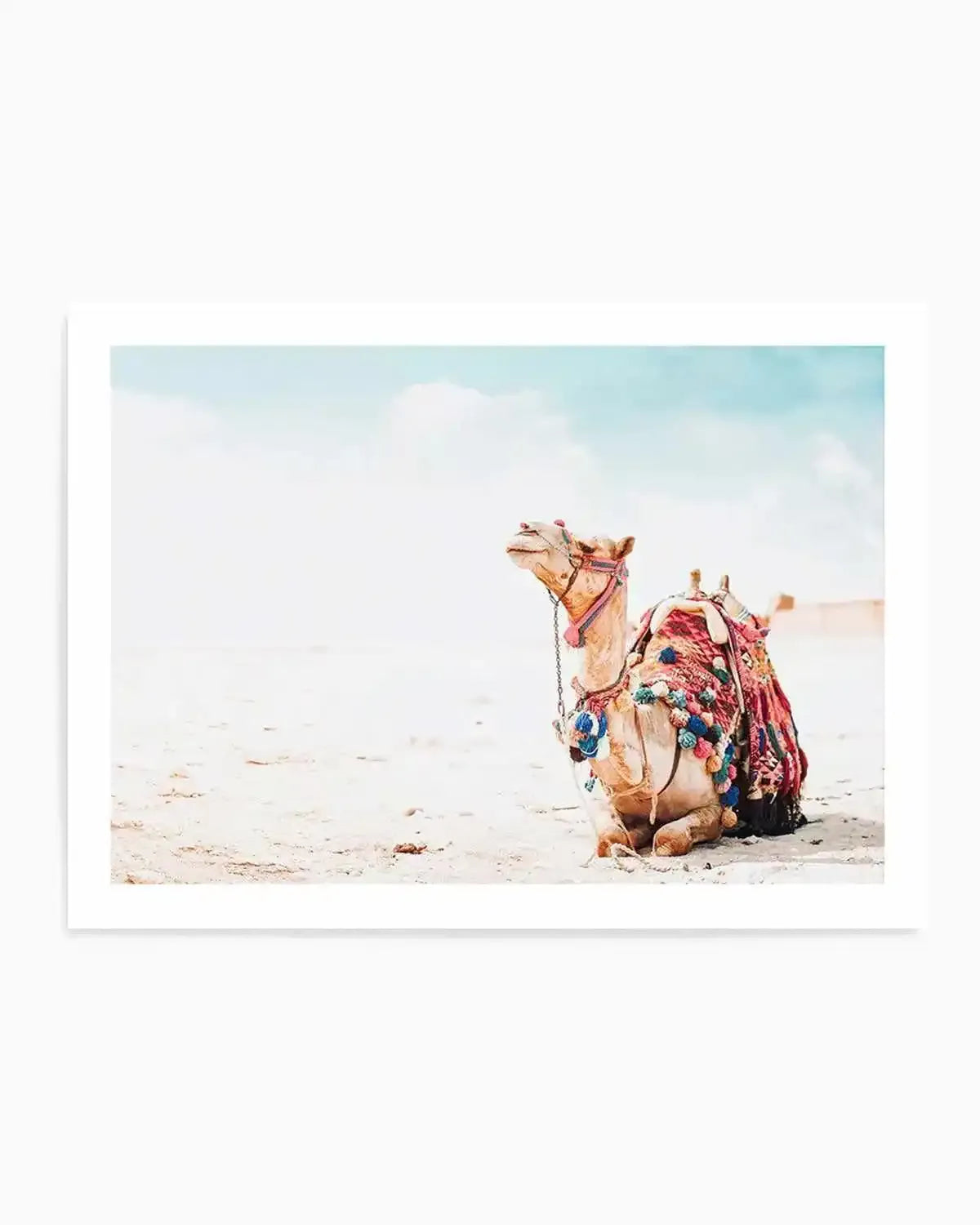 Bohemian Camel | LS Art Print from Olive et Oriel where you can shop wallpaper and artworks online