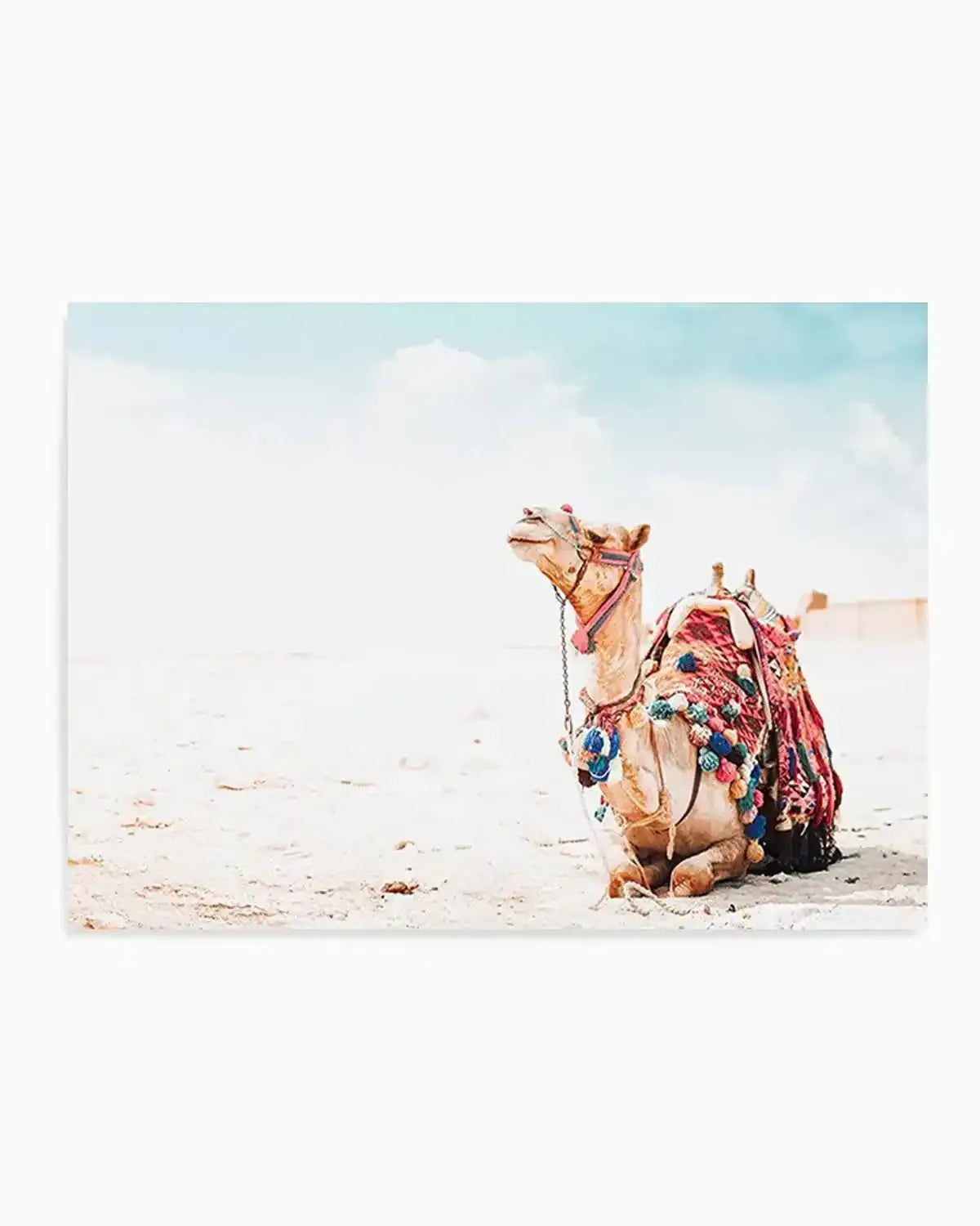 Bohemian Camel | LS Art Print from Olive et Oriel where you can shop wallpaper and artworks online