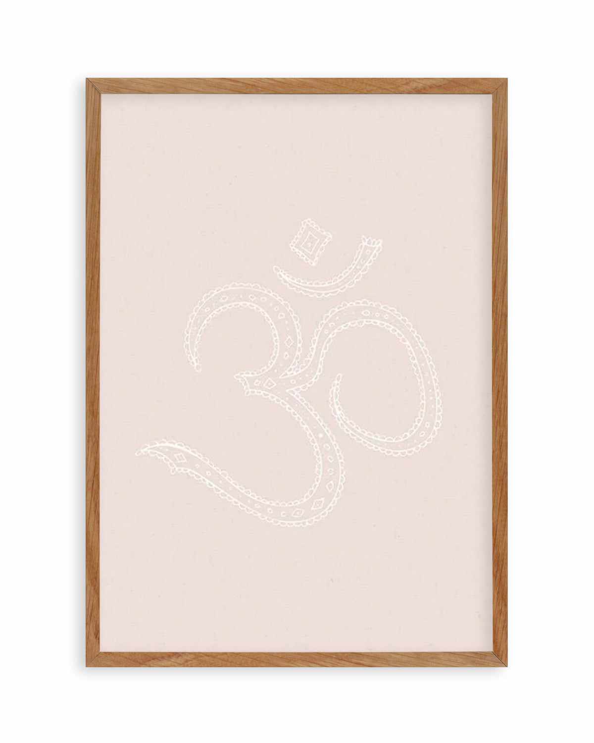 Bohemian Lace | Om Art Print