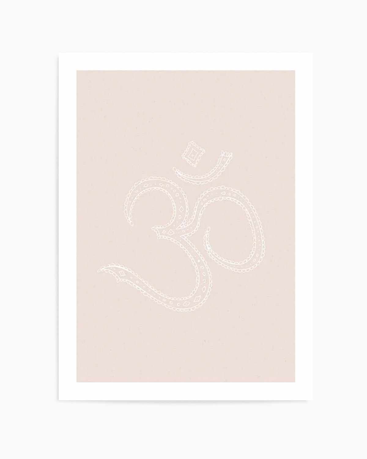 Bohemian Lace | Om Art Print