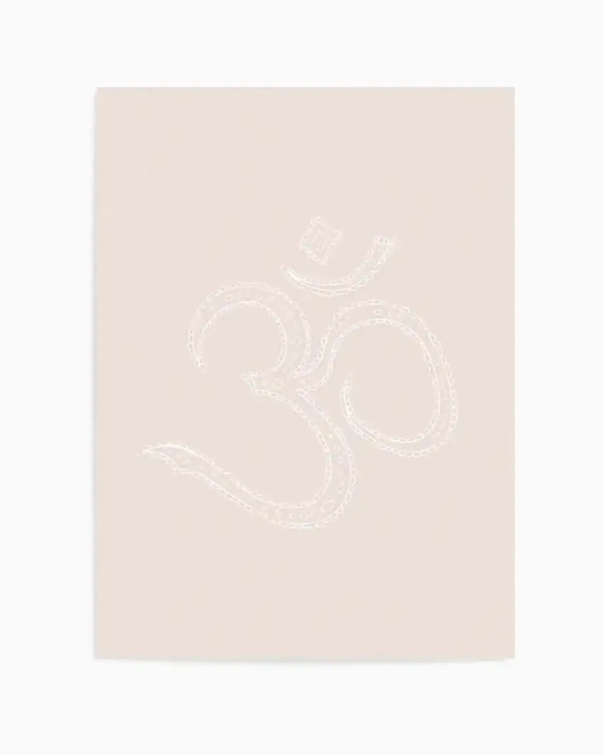 Bohemian Lace | Om Art Print from Olive et Oriel where you can shop wallpaper and artworks online