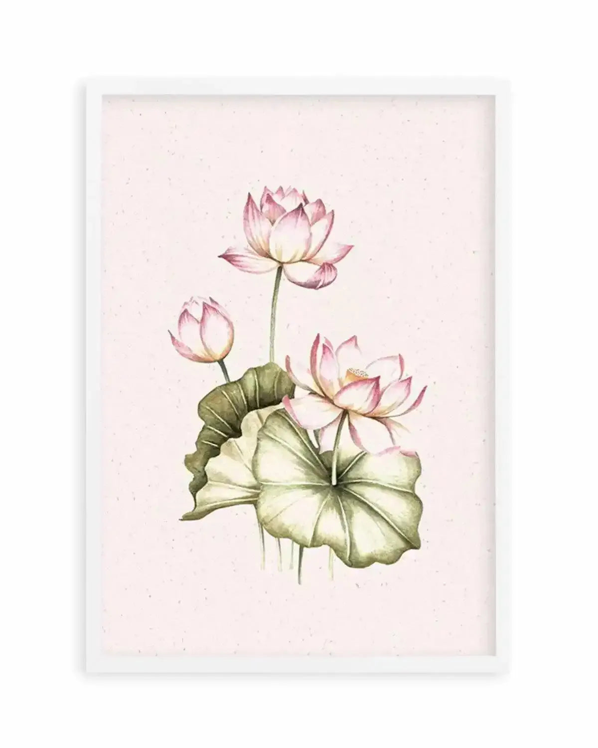 Bohemian Lotus II Art Print from Olive et Oriel where you can shop wallpaper and artworks online