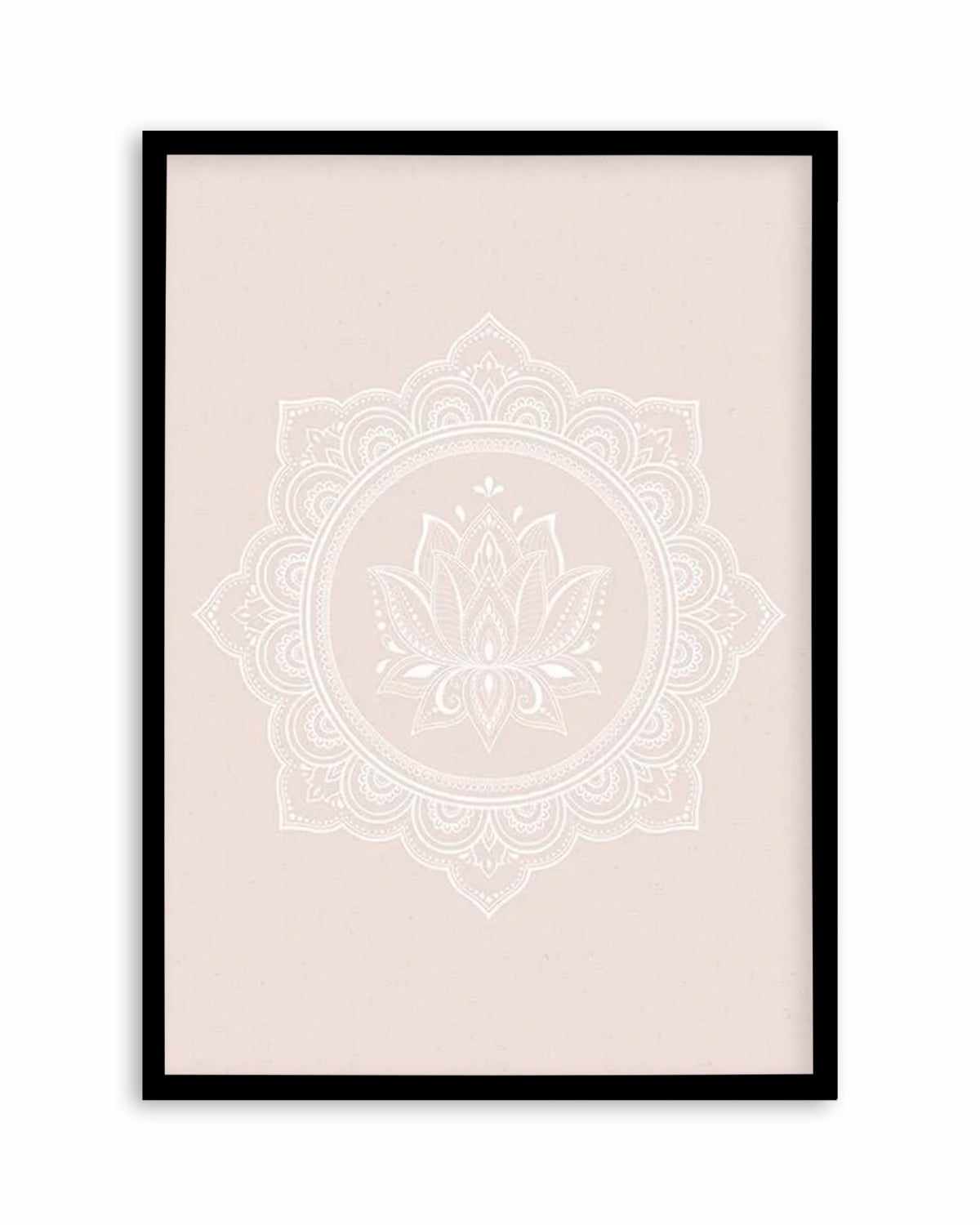 Bohemian Lotus | Mandala Art Print