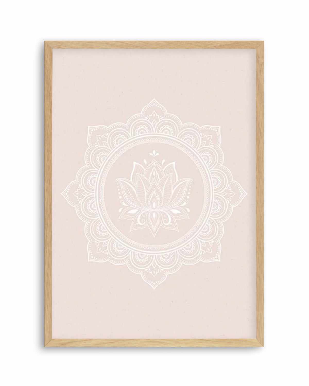 Bohemian Lotus | Mandala Art Print