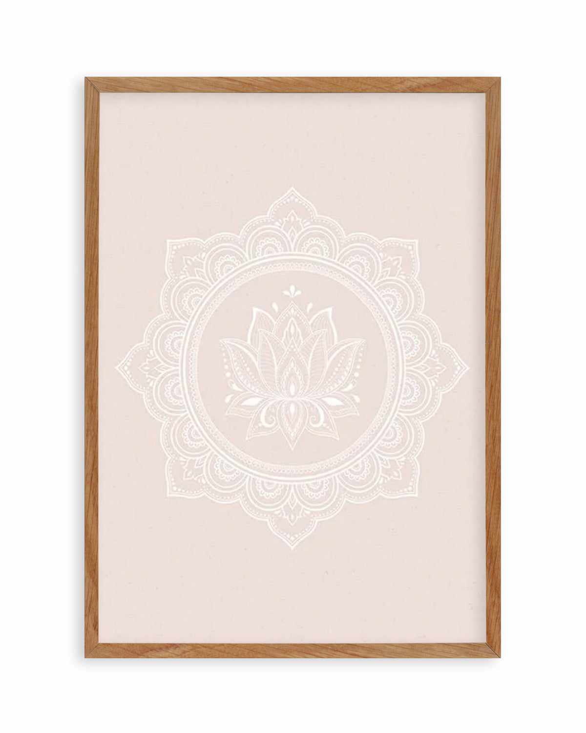 Bohemian Lotus | Mandala Art Print