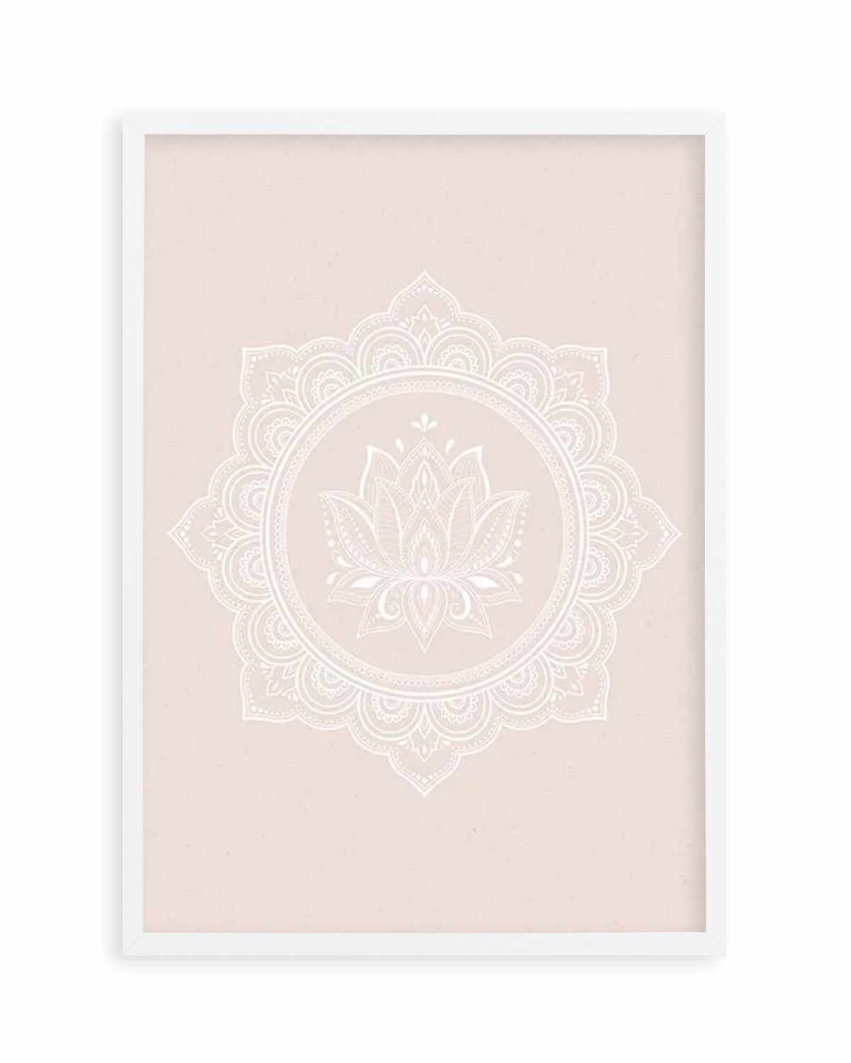 Bohemian Lotus | Mandala Art Print