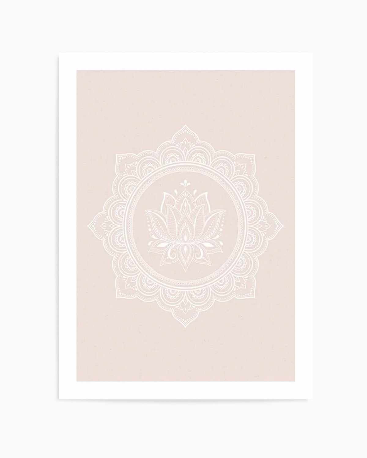 Bohemian Lotus | Mandala Art Print